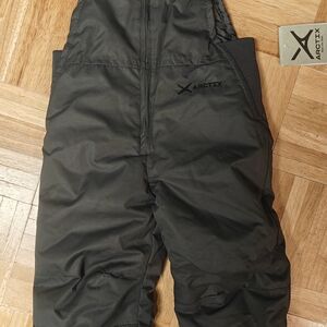 Arctix Black Insulated Snow Overalls